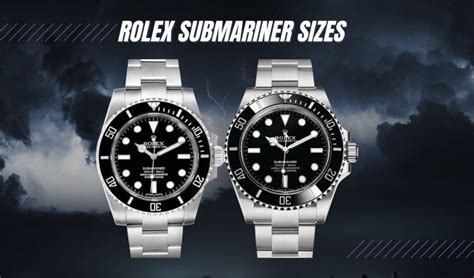 all dimension of submariner rolex